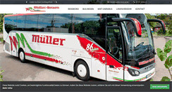 Desktop Screenshot of muellerreisen-pf.de
