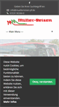 Mobile Screenshot of muellerreisen-pf.de
